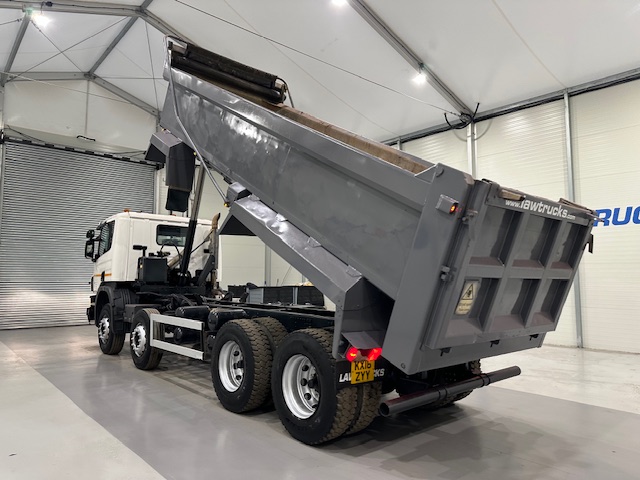 Scania P370 8×4 Day Cab Tipper Manual