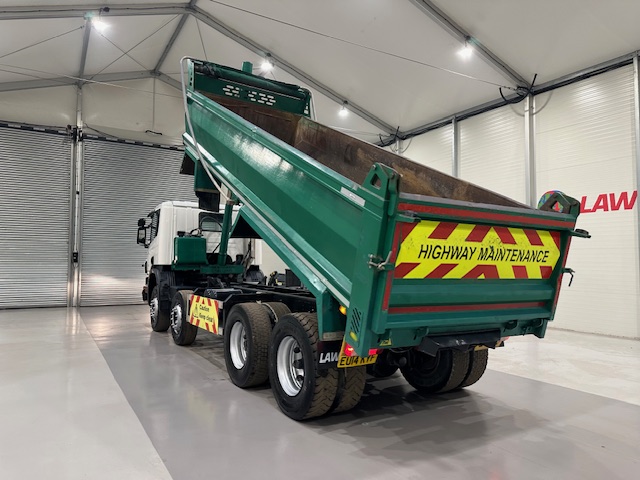 Scania P360 8×4 Rest Cab Steel Tipper Manual
