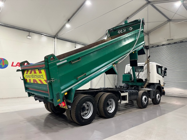 Scania P360 8×4 Rest Cab Steel Tipper Manual