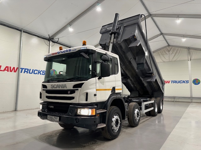 Scania P370 8×4 Day Cab Tipper Manual