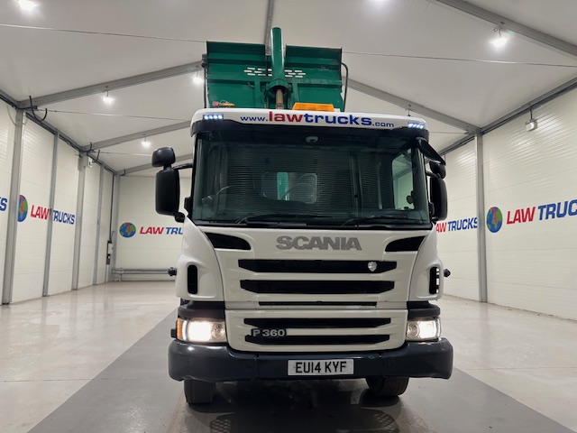 Scania P360 8×4 Rest Cab Steel Tipper Manual