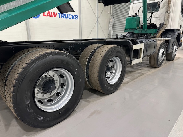 Scania P360 8×4 Rest Cab Steel Tipper Manual