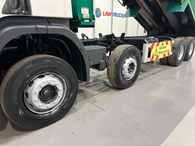 Scania P360 8×4 Rest Cab Steel Tipper Manual