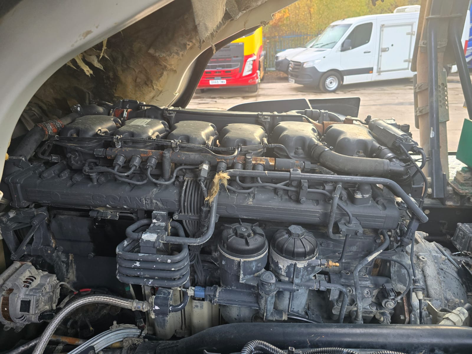 Scania P360 8×4 Rest Cab Steel Tipper Manual