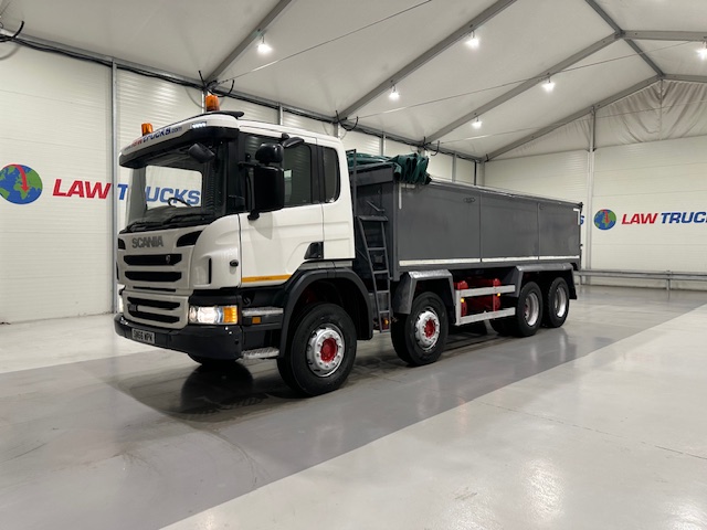 Scania P370 8×4 Day Cab Tipper