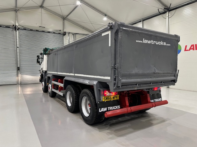 Scania P370 8×4 Day Cab Tipper