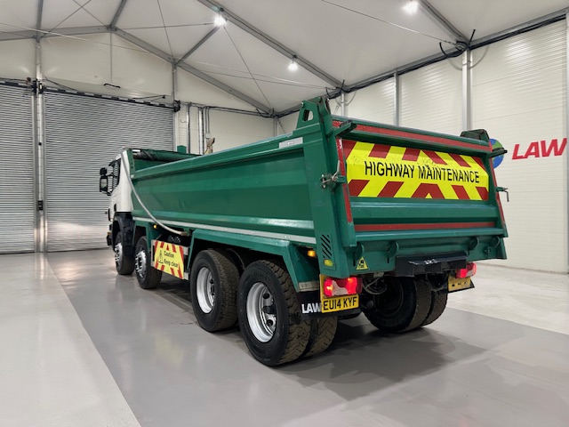 Scania P360 8×4 Rest Cab Steel Tipper Manual