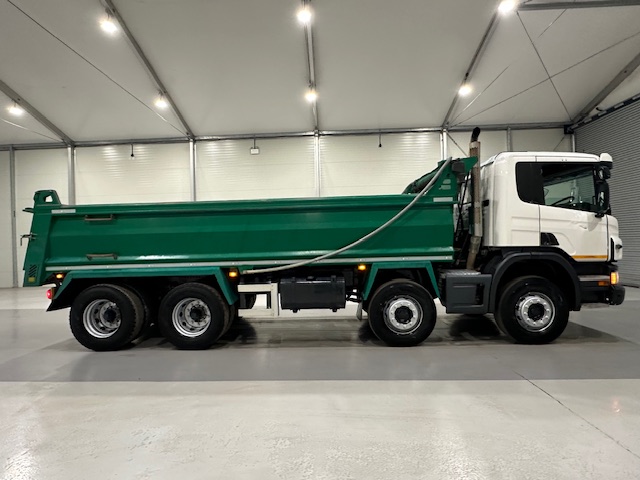 Scania P360 8×4 Rest Cab Steel Tipper Manual
