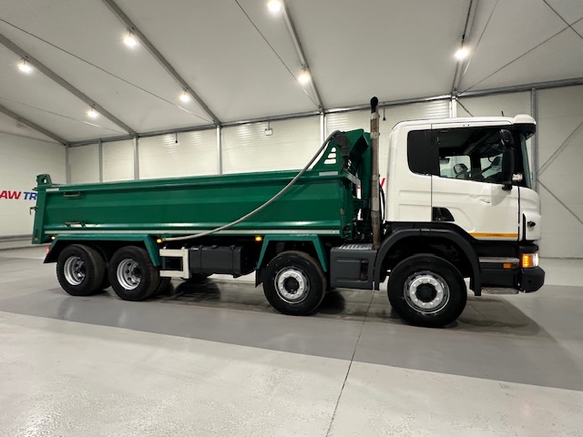 Scania P360 8×4 Rest Cab Steel Tipper Manual