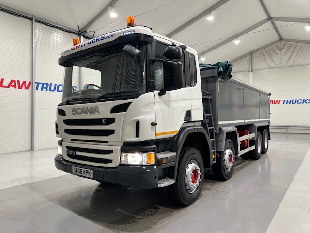 Scania P370 8×4 Day Cab Tipper