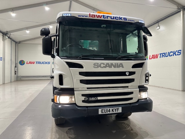 Scania P360 8×4 Rest Cab Steel Tipper Manual