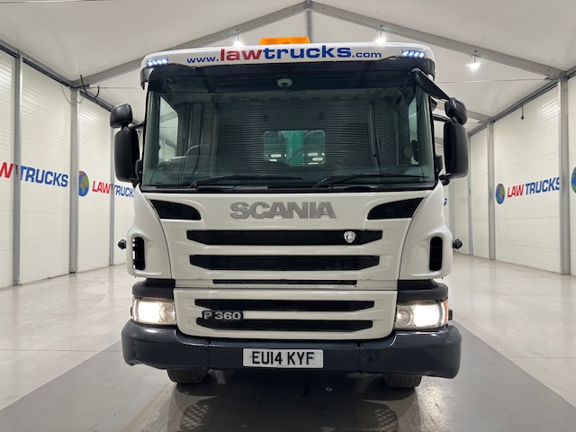 Scania P360 8×4 Rest Cab Steel Tipper Manual