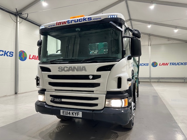 Scania P360 8×4 Rest Cab Steel Tipper Manual