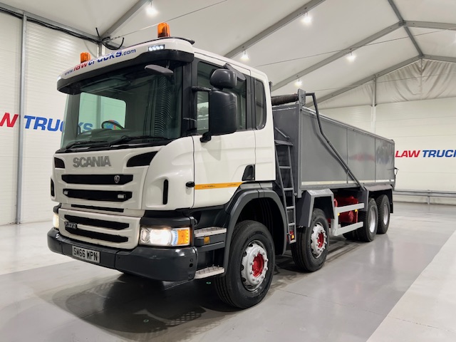 Scania P370 8×4 Day Cab Tipper