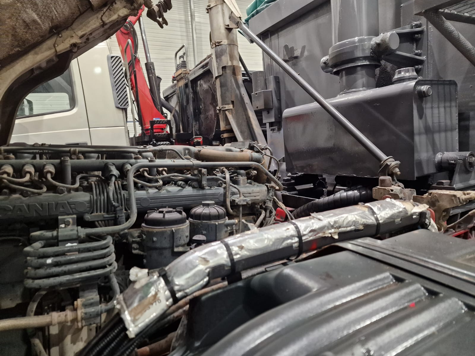 Scania P370 8×4 Day Cab Tipper