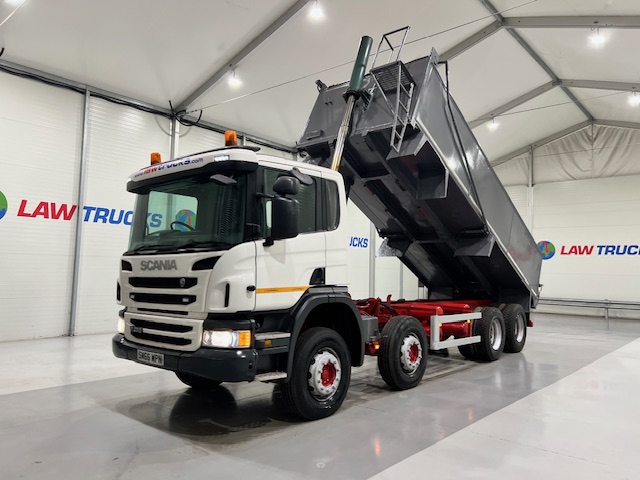 Scania P370 8×4 Day Cab Tipper