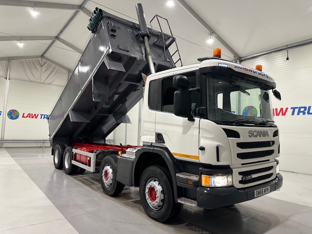 Scania P370 8×4 Day Cab Tipper