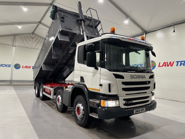 Scania P370 8×4 Day Cab Tipper