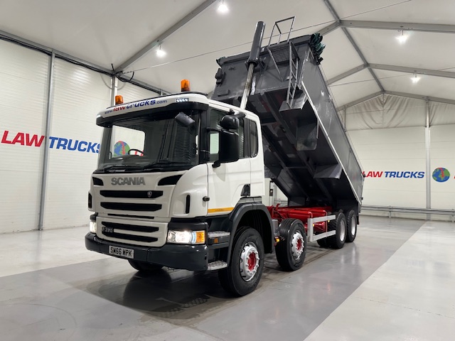 Scania P370 8×4 Day Cab Tipper