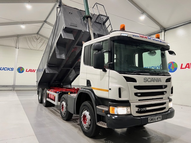 Scania P370 8×4 Day Cab Tipper