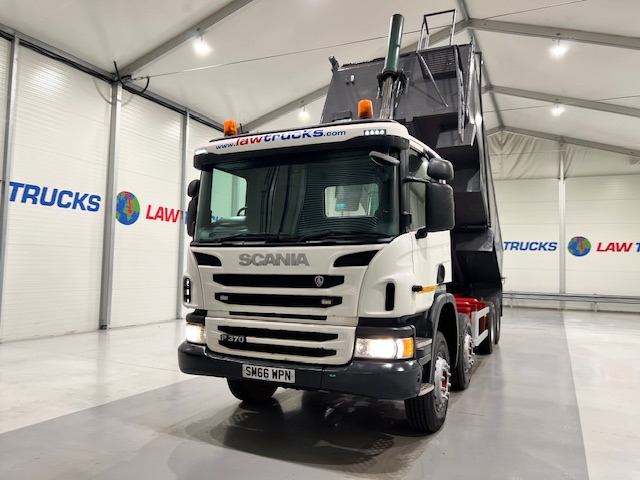 Scania P370 8×4 Day Cab Tipper