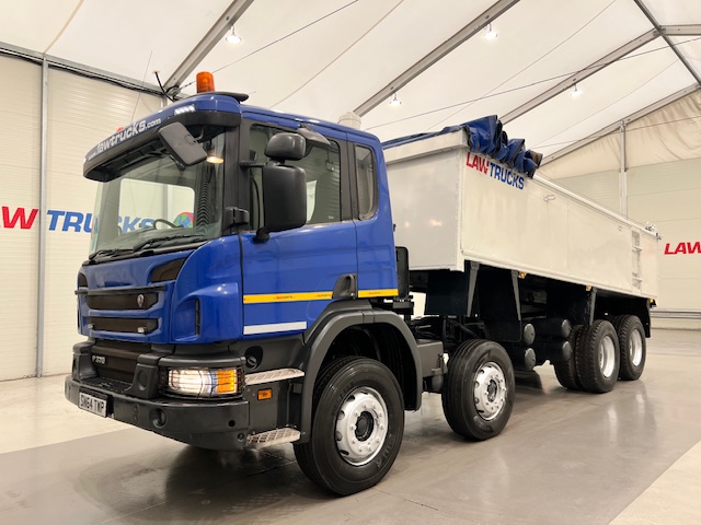 Scania P370 8×4 Rest Cab Tipper Manual