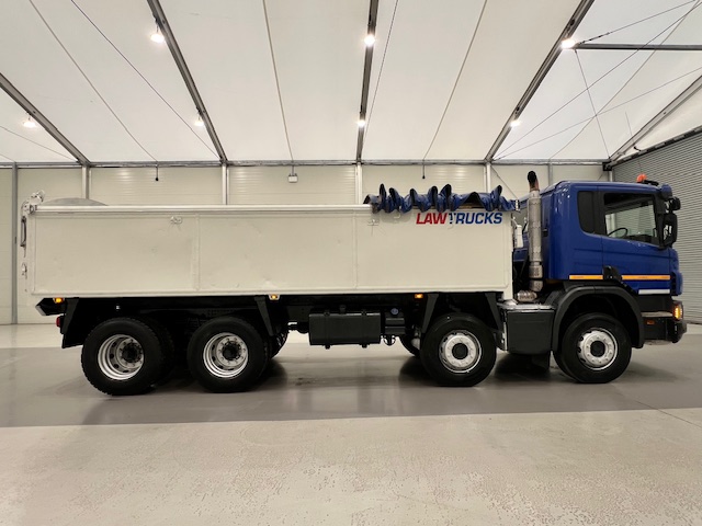 Scania P370 8×4 Rest Cab Tipper Manual