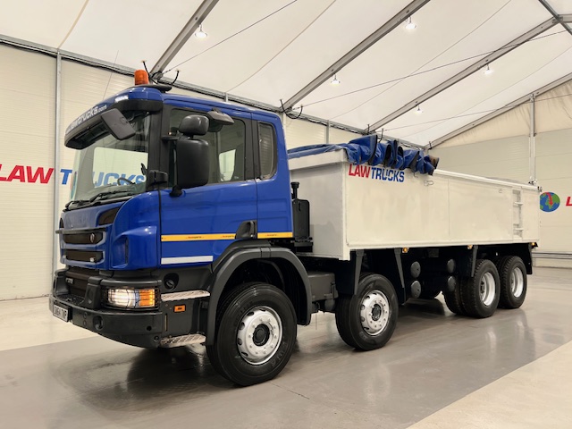 Scania P370 8×4 Rest Cab Tipper Manual