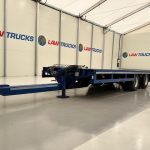 Adwell Tandem Axle Flatbed Drawbar Trailer - thumbnail