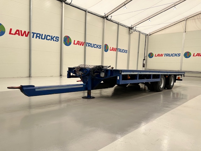 Adwell Tandem Axle Flatbed Drawbar Trailer