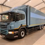 Scania P320 6×2 10 Tyre Rear Lift Insulated Box Van - thumbnail