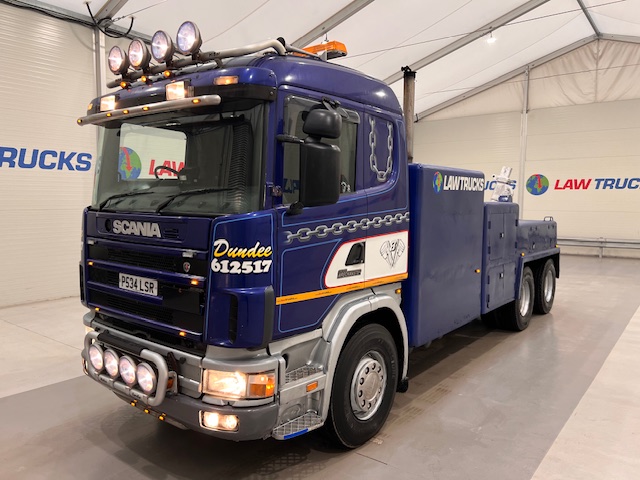 Scania 144 460 6×4 80 Ton Recovery Truck Wrecker