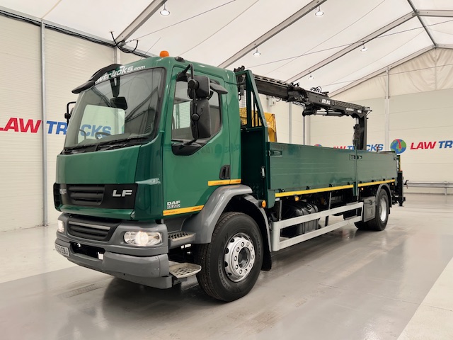 Daf LF55 220 Day Cab Dropside Crane