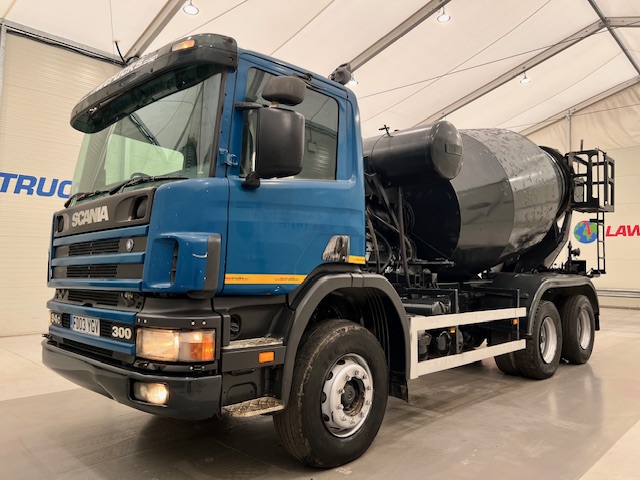 Scania P94 300 6×4 Day Cab Cement Mixer