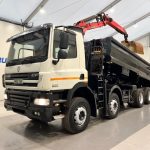 DAF CF85 410 8×4 Day Cab Steel Tipper Grab - thumbnail