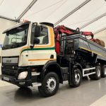 DAF CF 400 8×4 Day Cab Steel Tipper Grab - thumbnail