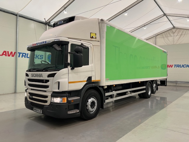 Scania P280 6×2 Rear Lift Day Cab Fridge Box