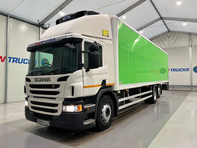 Scania P280 6×2 Rear Lift Day Cab Fridge Box