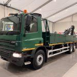 DAF CF75 310 6×2 Day Cab Dropside Crane - thumbnail