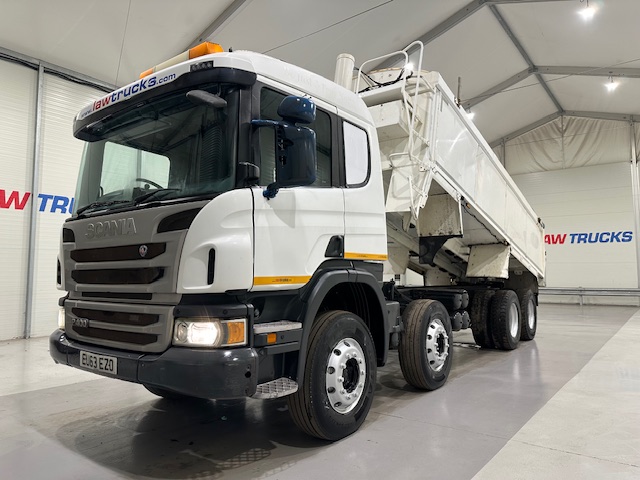 Scania P400 8×4 Sleeper Cab Tipper Manual