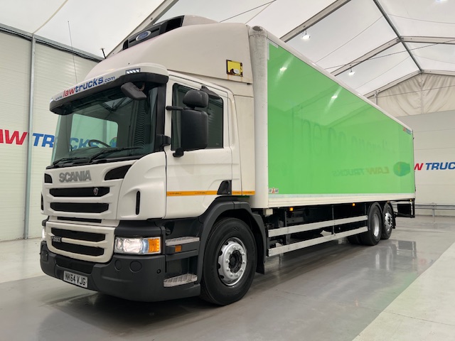 Scania P280 6×2 Rear Lift Day Cab Fridge Box