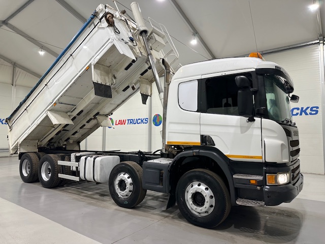 Scania P400 8×4 Sleeper Cab Tipper Manual