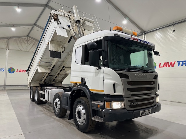 Scania P400 8×4 Sleeper Cab Tipper Manual