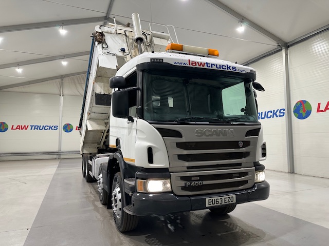 Scania P400 8×4 Sleeper Cab Tipper Manual