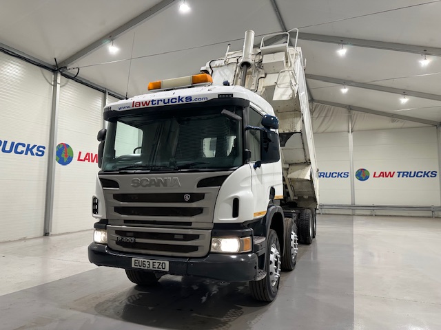 Scania P400 8×4 Sleeper Cab Tipper Manual