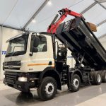 DAF CF85 410 8×4 Day Cab Steel Tipper Grab - thumbnail