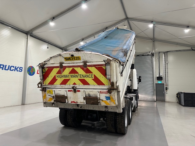 Scania P400 8×4 Sleeper Cab Tipper Manual
