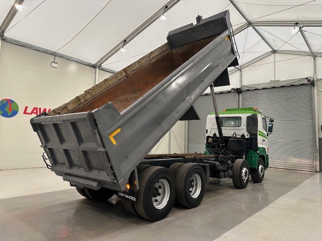 Hino 3241 700 8×4 Sleeper Cab Steel Tipper