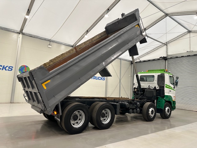 Hino 3241 700 8×4 Sleeper Cab Steel Tipper