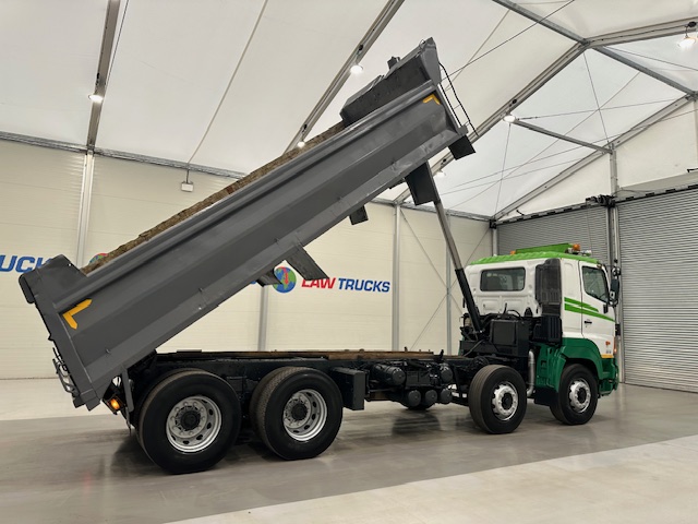 Hino 3241 700 8×4 Sleeper Cab Steel Tipper